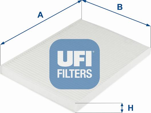 UFI 53.252.00 - Filter, Innenraumluft alexcarstop-ersatzteile.com