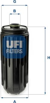 UFI 65.087.00 - Ölfilter alexcarstop-ersatzteile.com