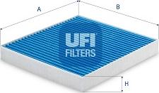 UFI 34.150.00 - Filter, Innenraumluft alexcarstop-ersatzteile.com