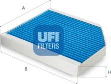 UFI 34.168.00 - Filter, Innenraumluft alexcarstop-ersatzteile.com