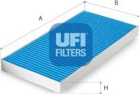 UFI 34.100.00 - Filter, Innenraumluft alexcarstop-ersatzteile.com