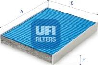 UFI 34.115.00 - Filter, Innenraumluft alexcarstop-ersatzteile.com