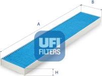 UFI 34.413.00 - Filter, Innenraumluft alexcarstop-ersatzteile.com