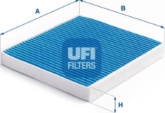 UFI 34.219.00 - Filter, Innenraumluft alexcarstop-ersatzteile.com