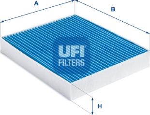 UFI 34.289.00 - Filter, Innenraumluft alexcarstop-ersatzteile.com