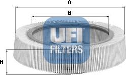 UFI 30.804.00 - Luftfilter alexcarstop-ersatzteile.com