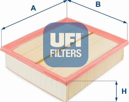 UFI 30.192.00 - Luftfilter alexcarstop-ersatzteile.com