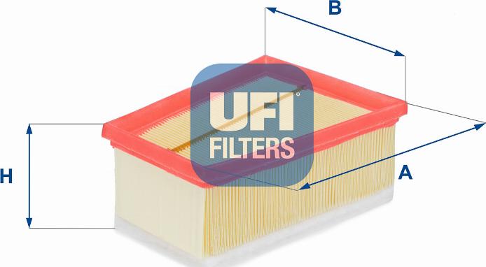 UFI 30.147.00 - Luftfilter alexcarstop-ersatzteile.com