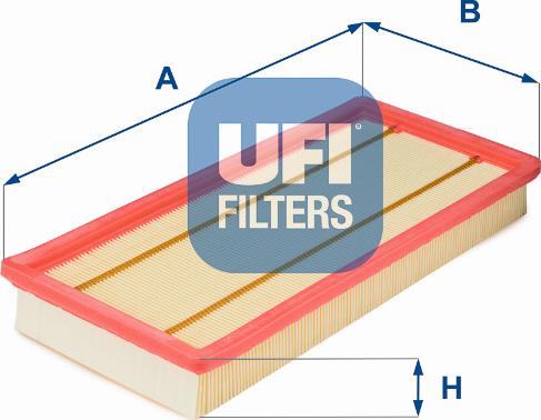 UFI 30.153.00 - Luftfilter alexcarstop-ersatzteile.com