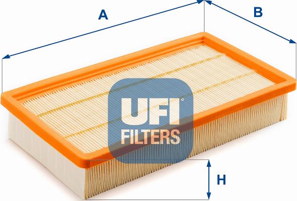 UFI 30.136.00 - Luftfilter alexcarstop-ersatzteile.com