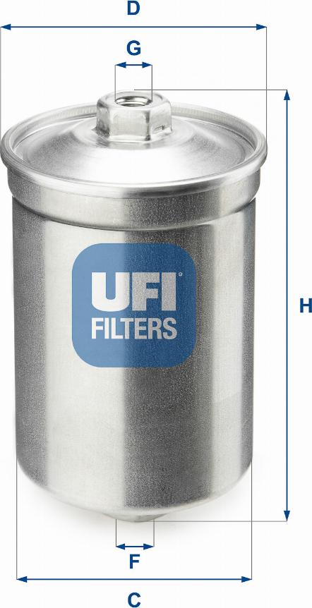 UFI 31.502.00 - Kraftstofffilter alexcarstop-ersatzteile.com