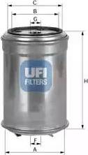 UFI 24.356.00 - Kraftstofffilter alexcarstop-ersatzteile.com