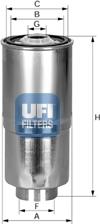 UFI 24.380.00 - Kraftstofffilter alexcarstop-ersatzteile.com