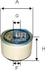 UFI 24.338.00 - Kraftstofffilter alexcarstop-ersatzteile.com