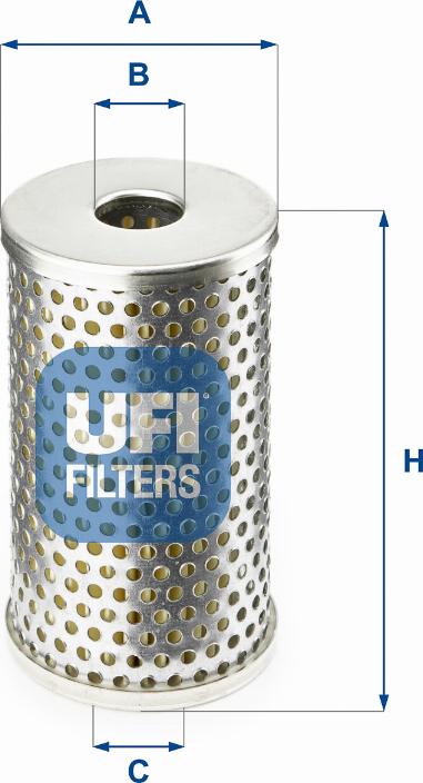 UFI 25.406.01 - Ölfilter alexcarstop-ersatzteile.com