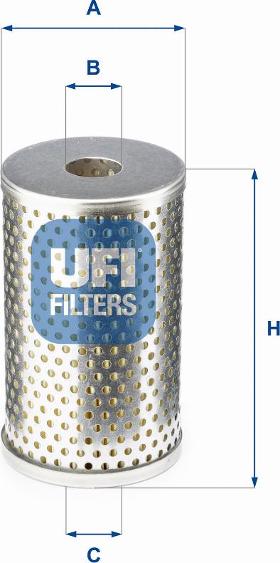 UFI 25.402.01 - Ölfilter alexcarstop-ersatzteile.com