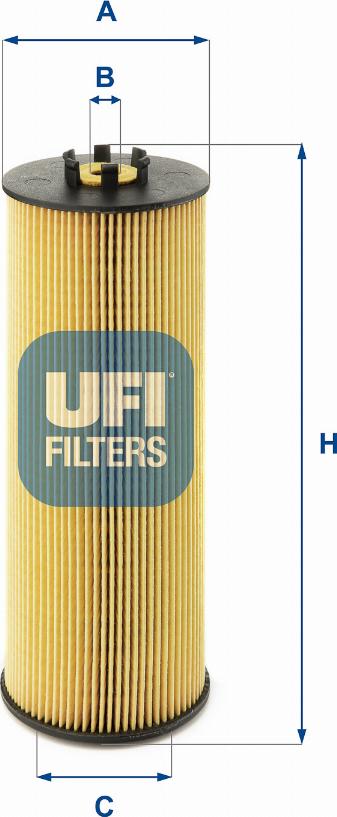 UFI 25.019.00 - Ölfilter alexcarstop-ersatzteile.com