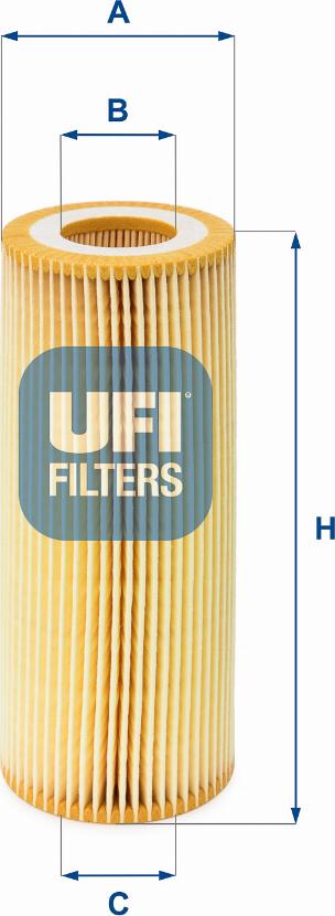 UFI 25.021.00 - Ölfilter alexcarstop-ersatzteile.com