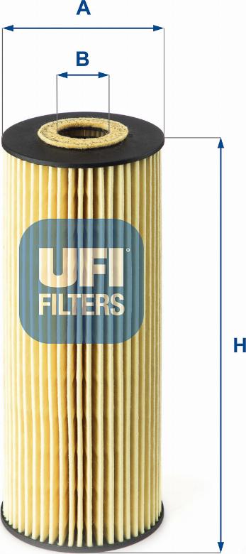 UFI 25.162.00 - Ölfilter alexcarstop-ersatzteile.com