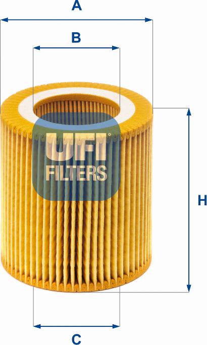 UFI 25.171.00 - Ölfilter alexcarstop-ersatzteile.com