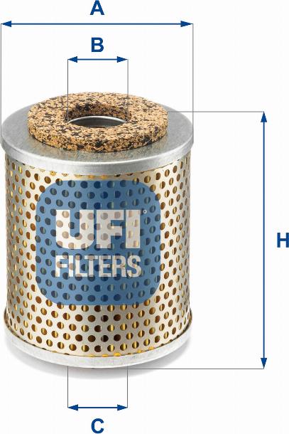 UFI 26.606.00 - Kraftstofffilter alexcarstop-ersatzteile.com