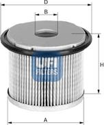 UFI 26.682.00 - Kraftstofffilter alexcarstop-ersatzteile.com