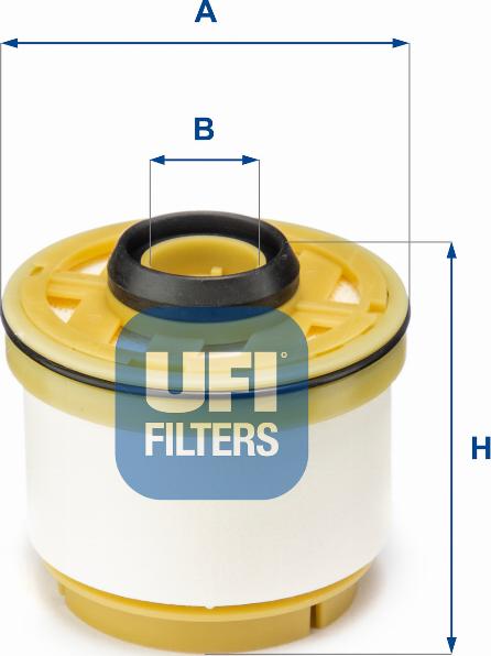 UFI 26.045.00 - Kraftstofffilter alexcarstop-ersatzteile.com