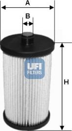 UFI 26.057.00 - Kraftstofffilter alexcarstop-ersatzteile.com