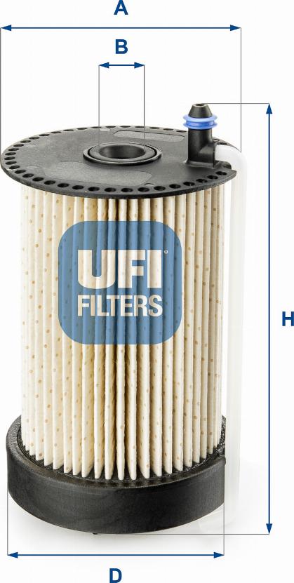 UFI 26.031.00 - Kraftstofffilter alexcarstop-ersatzteile.com