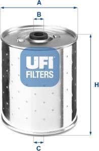 UFI 20.012.00 - Ölfilter alexcarstop-ersatzteile.com