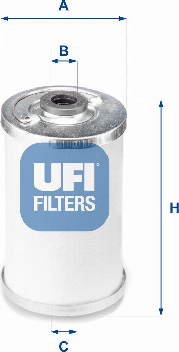 UFI 21.050.00 - Kraftstofffilter alexcarstop-ersatzteile.com