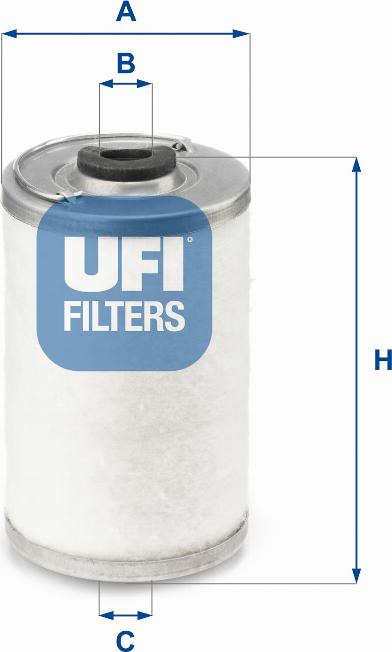 UFI 21.061.00 - Kraftstofffilter alexcarstop-ersatzteile.com