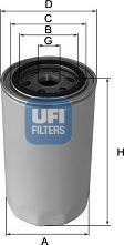 UFI 23.234.00 - Ölfilter alexcarstop-ersatzteile.com