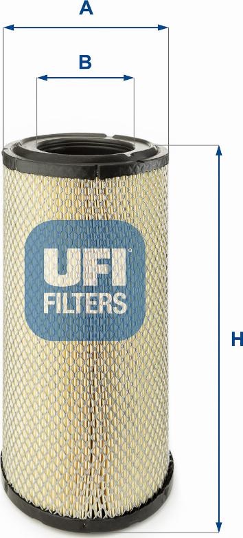 UFI 27.356.00 - Luftfilter alexcarstop-ersatzteile.com