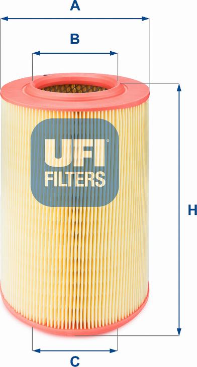 UFI 27.228.00 - Luftfilter alexcarstop-ersatzteile.com