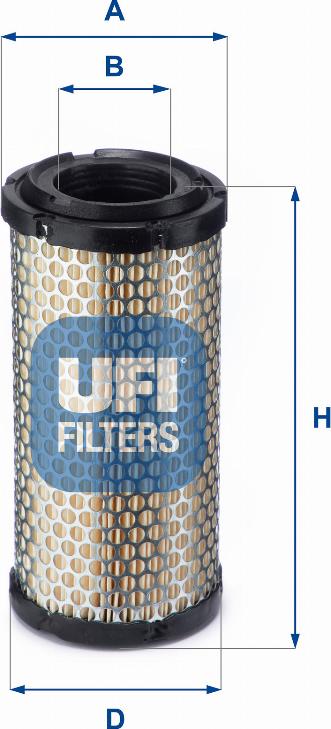 UFI 27.A05.00 - Luftfilter alexcarstop-ersatzteile.com