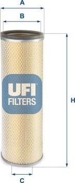 UFI 27.E19.00 - Luftfilter alexcarstop-ersatzteile.com