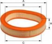 Uniflux Filters XA436 - Luftfilter alexcarstop-ersatzteile.com