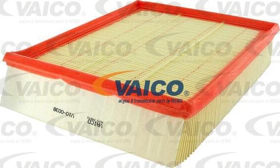 VAICO V10-0038 - Luftfilter alexcarstop-ersatzteile.com