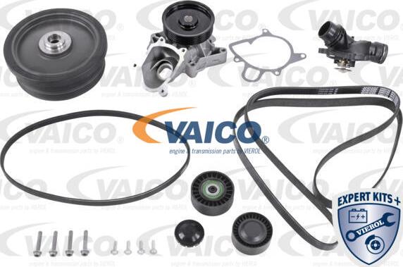 VAICO V20-50105-BEK - Wasserpumpe + Zahnriemensatz alexcarstop-ersatzteile.com