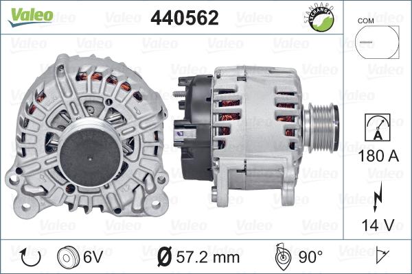 Valeo 440562 - Generator alexcarstop-ersatzteile.com