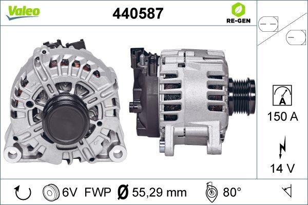 Valeo 440587 - Generator alexcarstop-ersatzteile.com