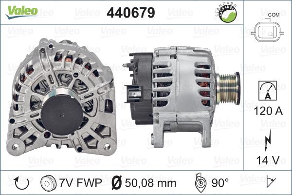 Valeo 440679 - Generator alexcarstop-ersatzteile.com