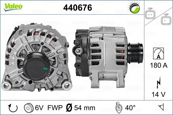 Valeo 440676 - Generator alexcarstop-ersatzteile.com