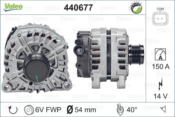 Valeo 440677 - Generator alexcarstop-ersatzteile.com