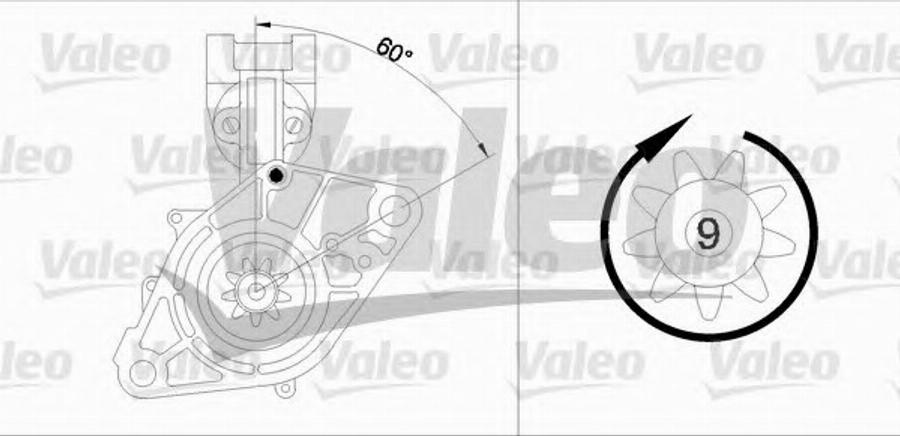 Valeo 455906 - Starter alexcarstop-ersatzteile.com