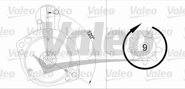 Valeo 455912 - Starter alexcarstop-ersatzteile.com