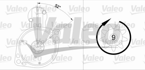 Valeo 455925 - Starter alexcarstop-ersatzteile.com