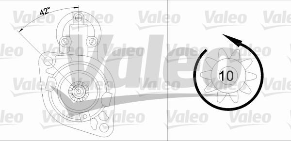 Valeo 455675 - Starter alexcarstop-ersatzteile.com