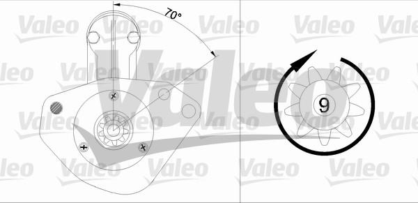 Valeo 455744 - Starter alexcarstop-ersatzteile.com